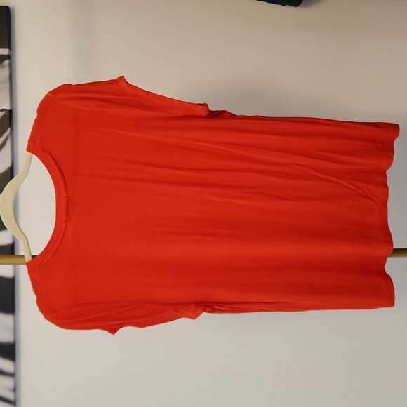 Madison orange cap sleeve top, size XL - Picture 2 of 4